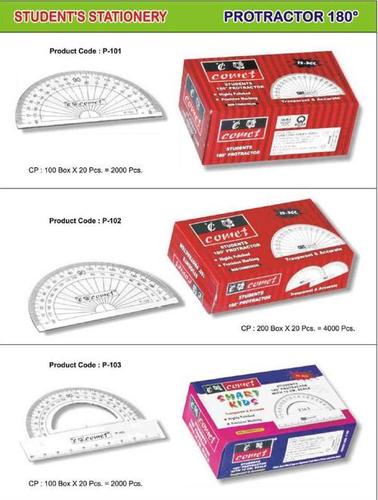 Protractor 180 Degree - Feature: With Clamping Screw