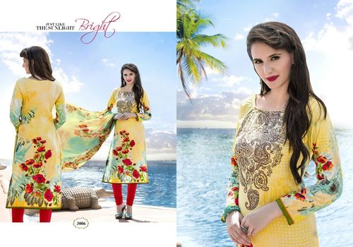 COTTON PRINTED DRESS MATERIALS