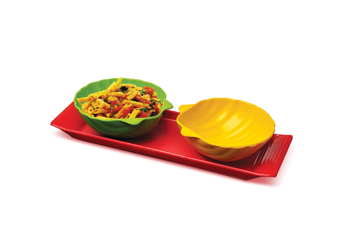 Shell Snack Set - Ceramic, 500 ml, 1500 ml, 2500 ml | Lightweight, Eye-Catching Design, High Grade Quality