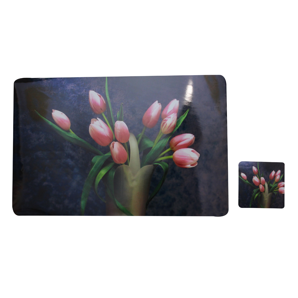 Stylish Multi Flowers Design Table Mats