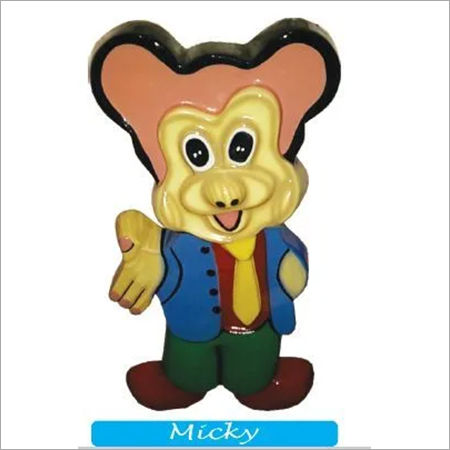 Park Micky Fibre Cut Out Dustbin