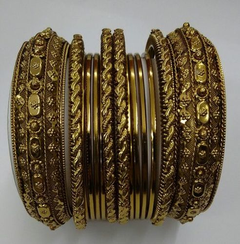 Designed Brass Bangles