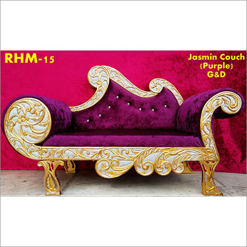 Purple Couch Wedding Chair
