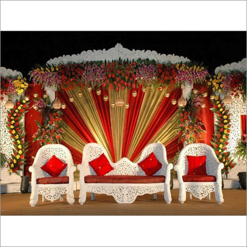 Bollywood Style Wedding Stage By BHAGWATI DYEING & TENT WORKS