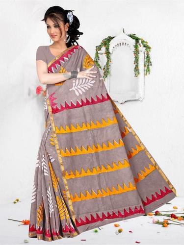 designer Ladies Printed Saree