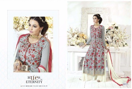 Party Wear Anarkali Suit Decoration Material: Beads