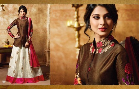 इंडो वेस्टर्न लहंगा चोली