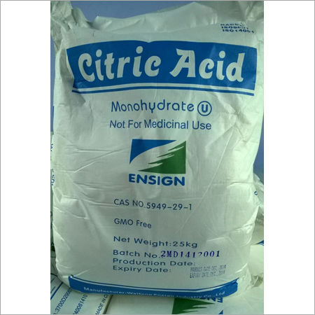 Monohydrate Citric Acid