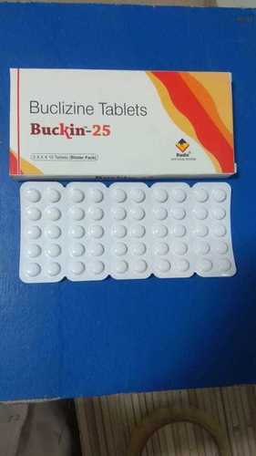 Buclizine 25 Mg & 50 Mg Generic Drugs