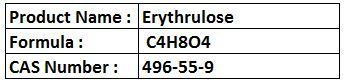 Erythrulose - White Powder, CAS 496-55-9 | Keto Sugar, Tanning Agent, Cosmetic Use, Water Soluble
