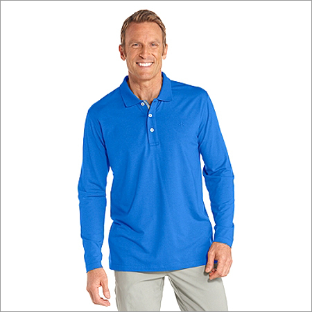 Men's Long Sleeve Polo Shirt