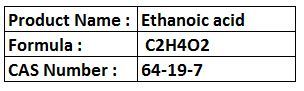 Ethanoic acid