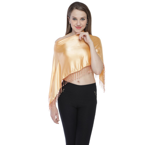 Gold Colour Ruhana Ponchos