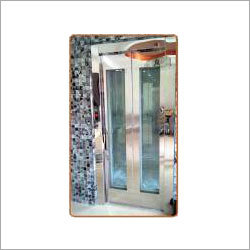 SS Frame Glass Door