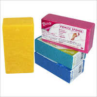 Pumice Sponge - Pumice, Rectangular, Pink, Porous Texture | Removes Hard Skin, Callouses, Durable, Easy To Use
