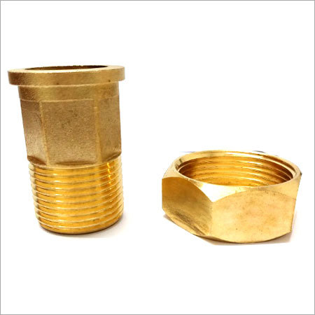 Brass Nut Nipple