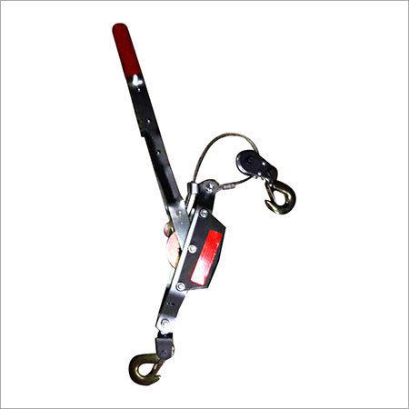 Manually Operated Cable Puller Application: For Industrial And Construction Use