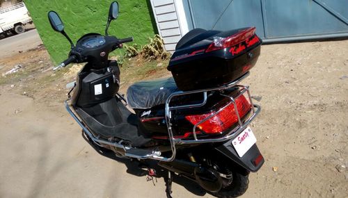 Battery operated two wheeler