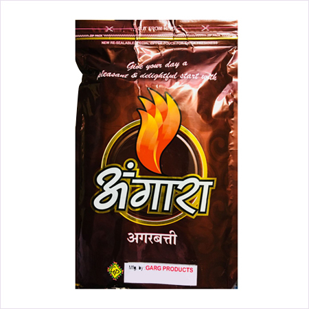 Zipper Agarbatti - 100% Natural Bamboo, Round Shape, Black Color | Aromatic & Therapeutic Use, Mystical Odor, Less Residue, 20 Min Burning Time