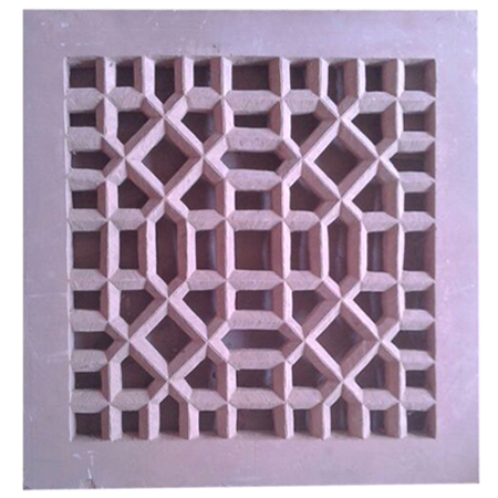 Pink Sandstone Jali