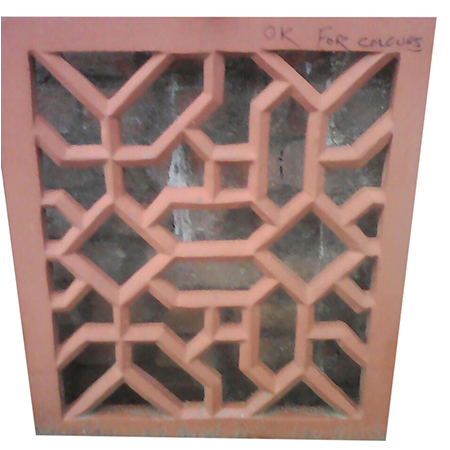Designer Pink Sand Stone Jali