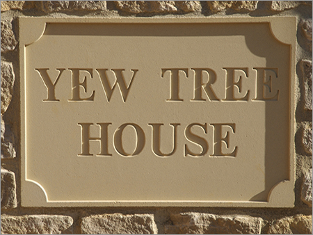 Stone Name Plates