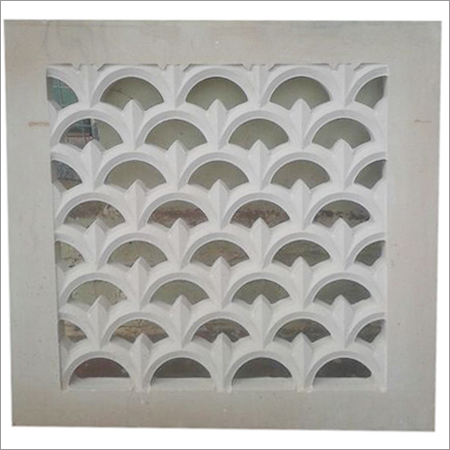 Amber White Stone Jali