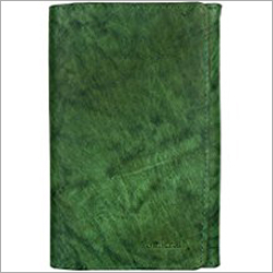 Woman Green Genuine Leather Wallet