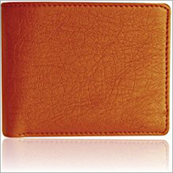 Amicraft Tan Synthetic Leather Wallet