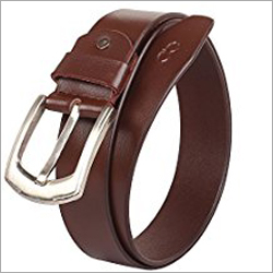 Mens Brown Genuine Leather Belt