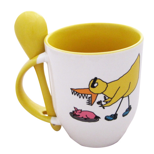 Sublimation Mug With Spoon