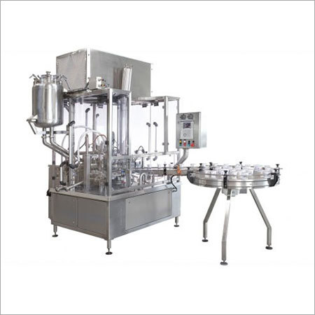 Compact Filling Machine - Ergonomic Design PLC Controlled System | Automatic Operation Adjustable Filling Volume Durable and Rust Protected