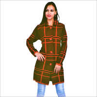 Red Ladies Long Coat