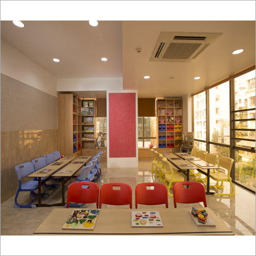 Classroom Furniture - Polymer Red Chairs & Tubular Steel Frames , Durable Materials, Ergonomic Design, Elegant Styles, Easy Assembly