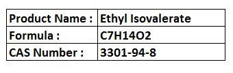 Ethyl Isovalerate - Colorless Liquid, Boiling Point 136-140Â°C | Sweet Odor, Fruit Flavor, High Purity Ester