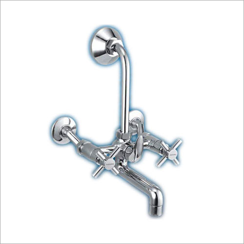 Corsa - Wall Mixer Telephonic With Bend (Provision for Over Head Shower