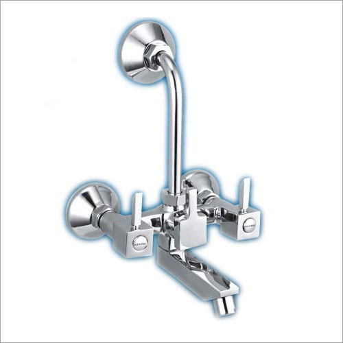Quadra - Wall Mixer Telephonic With Bend Quardra Range