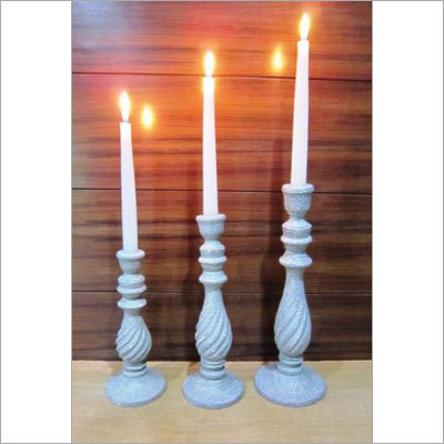 Designer Wooden Candle Stand