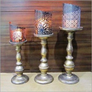 Aluminium Candle Stand