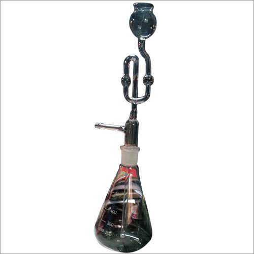 Sulphur Apparatus - Glass Flasks | Customized Dimensions Durable & Reliable Resistance Against Chemicals Extensive Research Applications