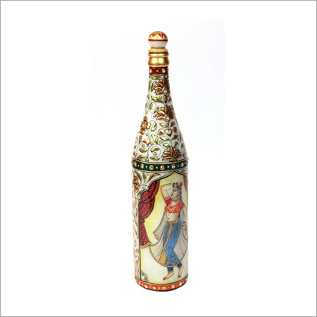 Decorative Marble Wine Bottles