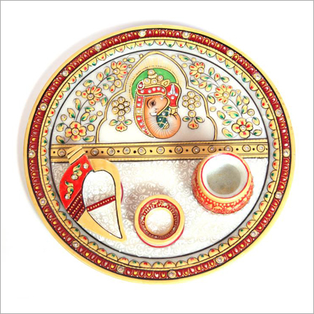 Rajasthan Marble Pooja Thali