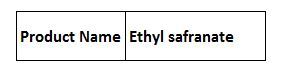 Ethyl safranate