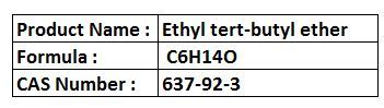 Ethyl tert-butyl ether