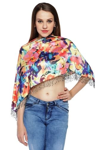 Digital Printed  Satin Ruhana  Top