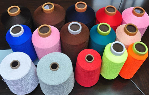 Dyed yarn