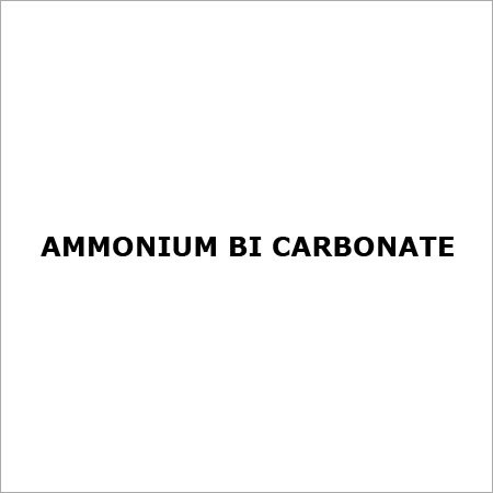 Ammonium Bi Carbonate
