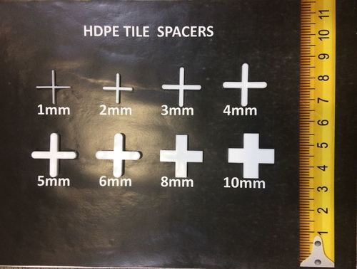 HDPE Tile Spacer 1 mm to 10 mm
