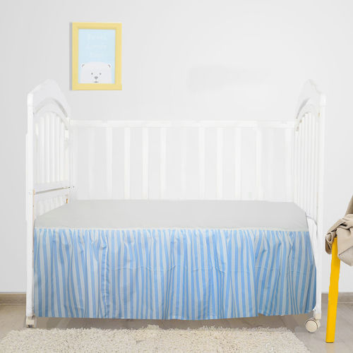 Striped crib outlet bedding