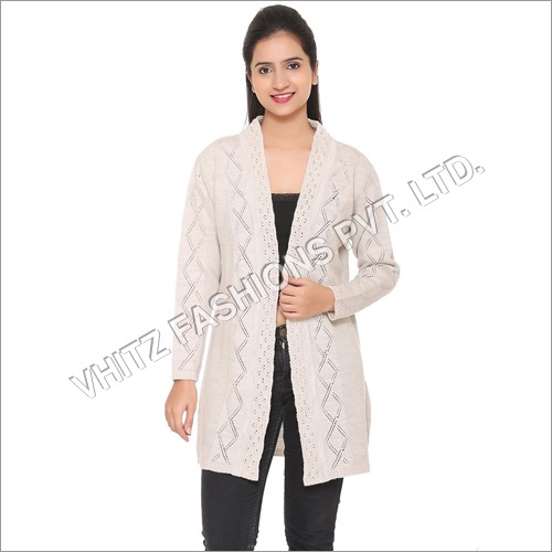 Women's Acrylic Cardigan Women's Acrylic Cardigan